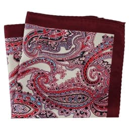 Tailor Smith New Arrival 30x30cm Big Size Handkerchief Men Fashion Chest Towel Paisley Floral Dot Soft Suit Hanky Pocket Squares