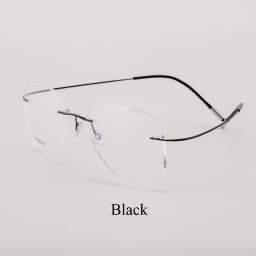 BCLEAR Titanium Alloy Glasses Frame Men 2022 New Women Rimless Prescription Pilot Eyeglasses Myopia Optical European Eyewear