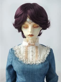 Doll Wigs JD075 1/3 8-9inch 21-23cm Boyish Cupid Curls Synthetic Mohair SD BJD Doll Wigs