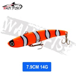 WALK FISH Sinking Vibration Fishing Lure 10g 14g 18g 22g Hard Bait Artificial VIB Winter Ice Fishing Pike Bait Tackle Isca Pech