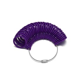 1 Pcs Professional Measuring Gauge Finger Ring Stick Sizer Mandrel Stick Finger Gauge Ring for DIY Jewelry Measuring Tool