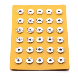 2022 New High Quality Snap Jewelry Display Board Fit 18mm Snap Buttons Jewelry Black Flannel PVC Snap Display Holder