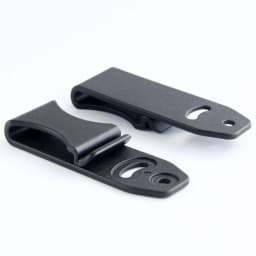 Kydex Sheath Holster Belt Clips With Chicago Screw Plastic Tuckable Belt Clip Adjustable Loops