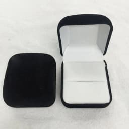 Bulk Engagement Ring Packaging Box Velvet Valentine's Day Gift Wedding Ring Showcase Organizer Jewelry Stud Earrings Storage Box