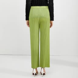 Spring Summer Autumn Women's Casual Elegant Miyake Designer Classical Loose Straight Pleated Pants High Waist Trousers In Stock