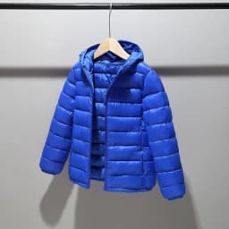 Winter Jacket For Boys Girls Down Cotton Coat Black Long Child Parka Cotton Thin And Light Jacket Kids Outwear Boys Clothes