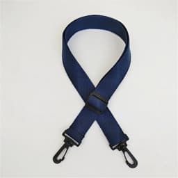 3.8cm Pure color canvas Cotton cloth Webbing bag strap belt adjustable black plastic hook clasp DIY Crossbody bag Accessories
