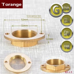 Kitchen faucet faucet fixed foot big foot screw extension nut wash basin thick countertop screw fixing seat repair accessories