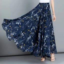 Female Summer Elegant Plus Size 4XL 5XL 6XL Fashion Polka Dot Black Chiffon Long Maxi Ladies Skirts for Womens