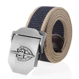 SupSindy Canvas Belt 3D Russian Border Guard Troop Metal Buckle Jeans Belts for Men CCCP Army Military Tactical Belts Male Strap