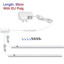 5W/6W/7W LED Under Cabinet Light Hand Sweep Switch PIR Motion Sensor Lamp Under Cabinet LED Lights for Kitchen LED Night Lights