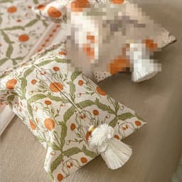 Retro Home Living Room Bedroom Multi-purpose Tissue Box, Aperextraction Box, Printed Pattern Fabric Car Tissue Paper Storage Box