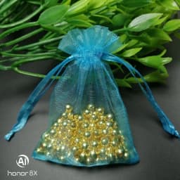50pcs/Lot 40x60 cm large Organza Drawstring Bags Gift Bags Jewelry Packaging Bags Drawable Birthday Party Wedding Gift Pouche
