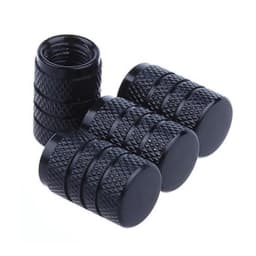 4Pcs Car Tire Valve Stems Cap Knurling Style Tire Valve Cap Aluminum Tire Wheel Stem Air Valve Cap Car Universal Accessories