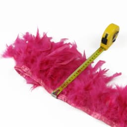 Fluffy Marabou Turkey Feathers Trims DIY Needlework Plumes On Ribbon Wedding Dress Accessories Decorative Feathers For Crafts