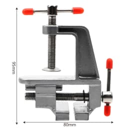Flat Table Vise Pliers DIYWORK Screw Type Workbench Vise Toggle Clamp Quick Positioning Fixture 30MM Maximum Opening