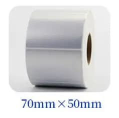 Silver Thermal Transfer Labels PET barcode adhesive sticker Waterproof Tear-proof oil-proof Thermal Transfer Ribbon Printer Stic