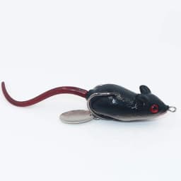 2Pcs/1pc 3D Eyes Soft Mouse Bait Fishing Lure 4.5cm 10g Floating Crankbait Artificial Bait Fishing tackle everything for fishing