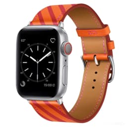 Leather strap For Apple watch band 44mm 45mm 49mm 41mm 40mm Accessorie wristband correa bracelet iWatch series 9 7 8 SE ultra 2