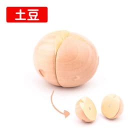 New Baby Magnet Chechele Montessori Educational 3D Vegetable Fruit Onion Wooden kitchen toy Coordination Toy for children Gifts