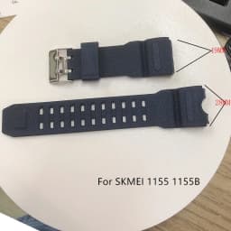 Adjustable Replacement Watch Strap Band Silicone Rubber Plastic Watchbands For SKMEI 1251 1025 1155 Sports Watches Accessories