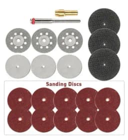 Cutting Discs For Dremel Accessories Mini Drill Grinding Disc Engraving Tool Heads Mini Circular Saw Blade Set