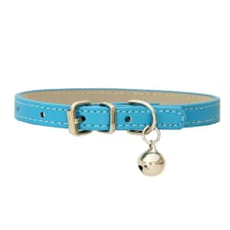 Cute Cat Collar Solid Faux Leather Adjustable Pet Collars with Bells Cats Products for Pets Dog Accessories