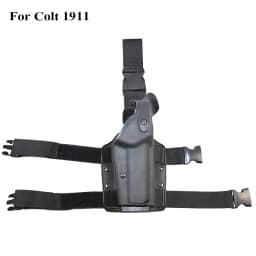 Tactical Drop Leg Holster for GL 17 19/Colt 1911/H&K USP/M9/P226 Pistols Thigh Leg Holster Paddle Platform