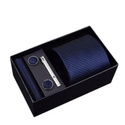 Top Quality 7.5 cm Business Ties Hanky Cufflink Set Tie Clips Green Necktie Corbatas For Men Wedding In Gift Box Slim Gravatas