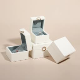 High-End Pu Leather Jewelry Storage Packaging Gift Box Proposal Ring Box Watch Bracelet Collection Box
