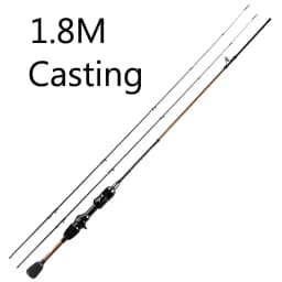 Skmially Spinning rod carbon ul 1.8m 1.68m0.8-5g ultralight casting fishing rod fishing accessories vara de pesca