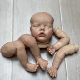 16 Inch Painted Reborn Doll Kits Twins Handmade Bebe Doll Parts Accessories DIY Unassembled Reborn Kits