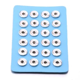 2022 New High Quality Snap Jewelry Display Board Fit 18mm Snap Buttons Jewelry Black Flannel PVC Snap Display Holder