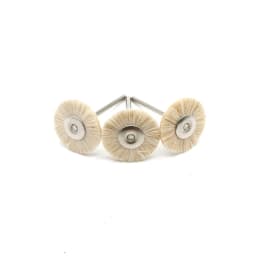 100pcs Jewelry Grinding Buffing Wheel 22mm Scouring Pad Polishing Steel Wire Brush Drill Rotary Tool Accessories