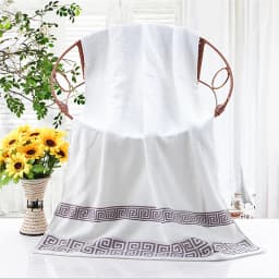 100% Black Cotton Bath Towel Absorbent Adult Bath Towels Solid Color Soft Face Hand Towel For Bathroom Washcloth 70x140cm