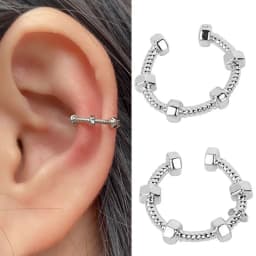Fashion Ear Cuff Clip Earring Without Piercing Gold Silver Color Star Heart Chain Geometry Cartilage Earcuff Women Party Jewelry