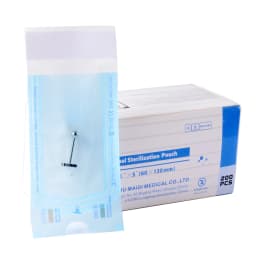 200pcs/Box Self Sealing Sterilization Pouch Bags Dentistry Medical Grade Disposable Paper+CPP/PET Film Odontologia Supplies