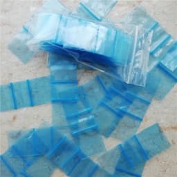 1" x 1" 5Mil Colored Pink Baggies 100pcs Mini Zip lock bags 1010 Clear Plastic Bags Y028