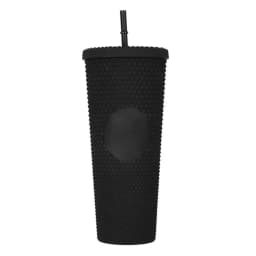 24 Oz Coffee Cup Summer Holiday Cold Water Mug Tumbler Cup With Straw Double Layer Plastic Durian Diamond Radiant Goddess Cups