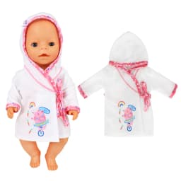 43 Cm Baby Doll Clothes Rompers for 17 Inch Baby Doll Suit Costume Set