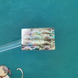 Holographic Warranty Transparent Code Stickers, Tamper-Proof Sealing Void Label, Laser Digital Sticker, 1000pcs 30mmx20mm