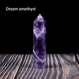 7-8cm Natural Crystal Point Quartz Rainbow Wand Crystal Column Rose Quartz Rock Mineral Specimen Home Decor Reiki Healing stone