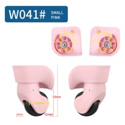 Universal Wheel Luggage Makeup Suitcase Accessories In Wheels Trolley Fashion Suitcase Accessory Rolling Wheels Repair Casters