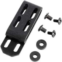2PCS/LOT 3.0MM Kydex Secure-Ex C-Clip Belt Loops Large Belt Clip For DIY Sheath Holster with Screws Tool Part