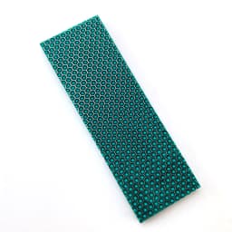 1piece C-Tek Resin Material for DIY Knife Handle Material Plate Snake Grain Honeycomb Pattern Knife Handle Patch Material