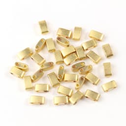 Natural Stone Dull Polish Matte Two Hole Hematite Stone Mineral Loose Spacer Beads For Jewelry Making Diy Bracelet Earrings Tila