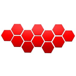 6/12pcs 3D Mirror Wall Sticker Hexagon Decal Home Decor DIY Self-adhesive Mirror Decor Stickers Art Wall Decoration 126mm Large