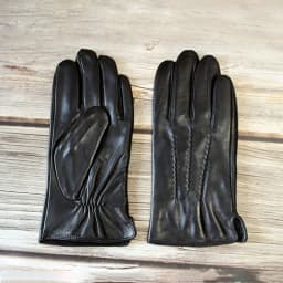 Summer Driving Thin Sheepskin Gloves Men's Single Leather Unlined Rayon Lining Spring Autumn Outdoor Motorcycle Riding Points