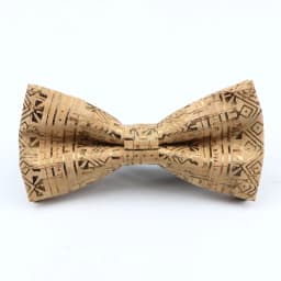 New Floral Cork Wood Bow Ties For Men Women Childern Wedding Casual Party Gift Fashion Novelty Handmade Solid Bowtie Accessories
