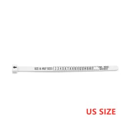 1pcs Professional Jewelry Tools Ring Mandrel Stick Finger Gauge Ring Sizer Measuring UK/US Size For DIY Jewelry Size Tool Sets